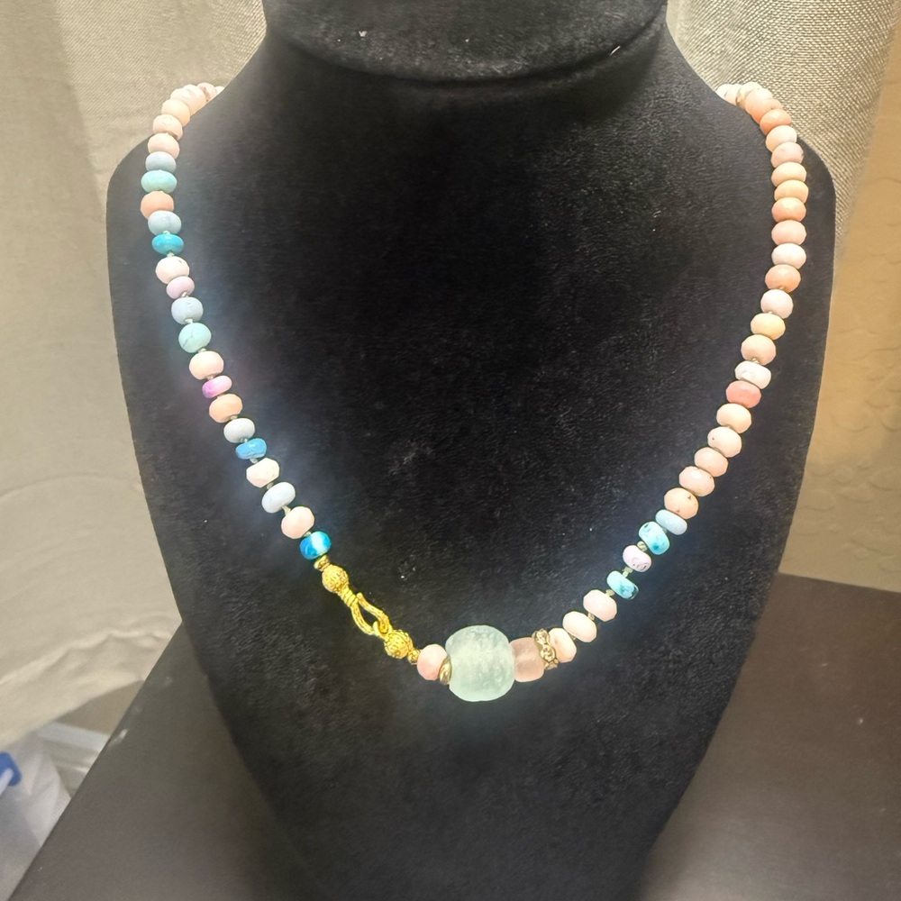 10” Multicolor Beaded Necklace